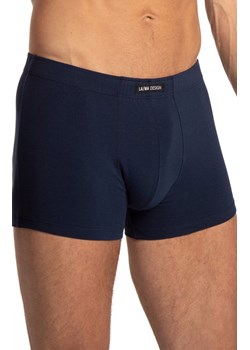3-pack bawełniane bokserki męskie plus size M-1072SZEX, Kolor granatowo-czarny, Rozmiar 3XL, LAMA ze sklepu Intymna w kategorii Majtki męskie - zdjęcie 184268967