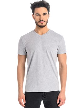 Dany V t-shirt męski bawełniany, Kolor szary, Rozmiar 3XL, Teyli ze sklepu Intymna w kategorii T-shirty męskie - zdjęcie 184269107