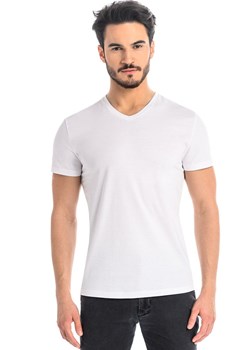 Dany V t-shirt męski bawełniany, Kolor biały, Rozmiar 3XL, Teyli ze sklepu Intymna w kategorii T-shirty męskie - zdjęcie 184269116