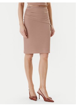 Guess Spódnica mini W5YD64 KAQL2 Beżowy Regular Fit ze sklepu MODIVO w kategorii Spódnice - zdjęcie 184269375