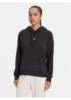 adidas Bluza Essentials Small Logo JD7989 Czarny Regular Fit ze sklepu MODIVO w kategorii Bluzy damskie - zdjęcie 184269398