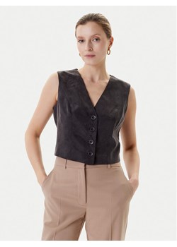 Guess Kamizelka W5YH51 WH5N2 Czarny Regular Fit ze sklepu MODIVO w kategorii Kamizelki damskie - zdjęcie 184269405