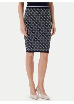 Guess Spódnica ołówkowa W4BD53 Z37K0 Granatowy Regular Fit ze sklepu MODIVO w kategorii Spódnice - zdjęcie 184269409