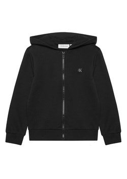 Calvin Klein Jeans Bluza Mini Badge IU0IU00707 M Czarny Regular Fit ze sklepu MODIVO w kategorii Bluzy chłopięce - zdjęcie 184269437