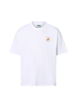 Finshley & Harding London Koszulka męska Mężczyźni Bawełna biały nadruk ze sklepu vangraaf w kategorii T-shirty męskie - zdjęcie 184269858