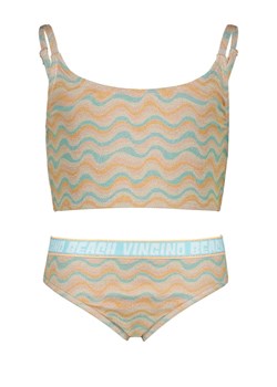 Vingino Bikini &quot;Zemmy&quot; w kolorze pomarańczowo-turkusowym ze sklepu Limango Polska w kategorii Stroje kąpielowe - zdjęcie 184270316