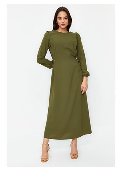 trendyol Sukienka w kolorze khaki ze sklepu Limango Polska w kategorii Sukienki - zdjęcie 184270396