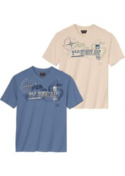 Zestaw 2 koszulek Wild Desert ze sklepu Atlas For Men w kategorii T-shirty męskie - zdjęcie 184271098