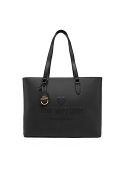 Torebka LOVE MOSCHINO JC4114PP1ML1000A Czarny ze sklepu eobuwie.pl w kategorii Torby Shopper bag - zdjęcie 184271127