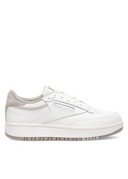 Reebok Sneakersy Club C Double 100074267 Écru ze sklepu MODIVO w kategorii Buty sportowe damskie - zdjęcie 184271229