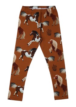 Walkiddy Legginsy w kolorze jasnobrązowym ze sklepu Limango Polska w kategorii Spodnie dziewczęce - zdjęcie 184271456