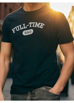 Sinsay - Koszulka "Tata na pełen etat" - granatowy ze sklepu Sinsay w kategorii T-shirty męskie - zdjęcie 184276705