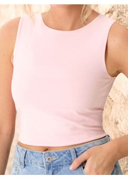 Sinsay - Crop top - różowy - id: 3993Z-03X - marki Sinsay - 184276717 Sinsay - Crop top - różowy ze sklepu Sinsay w kategorii Bluzki damskie - zdjęcie 184276717