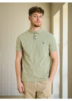 Sinsay - Koszulka polo - zielony ze sklepu Sinsay w kategorii T-shirty męskie - zdjęcie 184276986