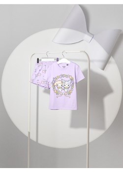Sinsay - Piżama dwuczęściowa Hello Kitty - fioletowy ze sklepu Sinsay w kategorii Piżamy dziecięce - zdjęcie 184277016