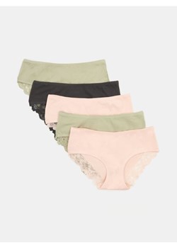 Sinsay - Majtki hipster z koronką 5 pack - wielobarwny ze sklepu Sinsay w kategorii Majtki damskie - zdjęcie 184277059