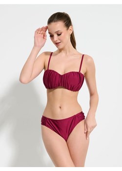 Sinsay - Góra od bikini bandeau - bordowy - id: 782CX-53X - marki Sinsay - 184277065 Sinsay - Góra od bikini bandeau - bordowy ze sklepu Sinsay w kategorii Stroje kąpielowe - zdjęcie 184277065