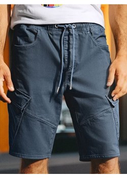Sinsay - Szorty jeansowe jogger - niebieski ze sklepu Sinsay w kategorii Spodenki męskie - zdjęcie 184277259