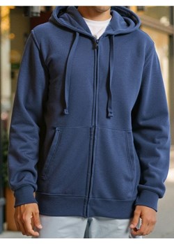 Sinsay - Bluza z kapturem - niebieski ze sklepu Sinsay w kategorii Bluzy męskie - zdjęcie 184277278