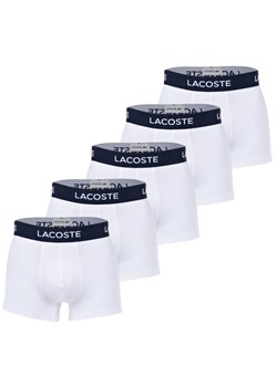 Lacoste Komplet 5 par bokserek 5H1292 Biały ze sklepu MODIVO w kategorii Majtki męskie - zdjęcie 184277649