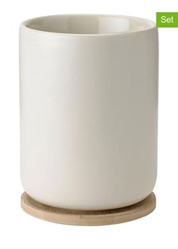 Stelton 2-częściowy zestaw (2 szt.) &quot;Theo&quot; w kolorze kremowym - 250 ml ze sklepu Limango Polska w kategorii Zastawa stołowa - zdjęcie 184278546