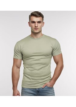 T-shirt premium bawełniany jasny zielony Recea ze sklepu Recea.pl w kategorii T-shirty męskie - zdjęcie 184278995