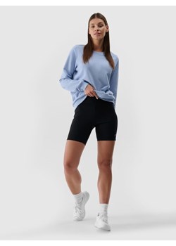 Damskie legginsy kolarki 4F 4FRSS24TSTIF007 - czarne ze sklepu Sportstylestory.com w kategorii Szorty - zdjęcie 184280268