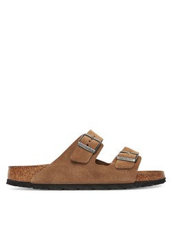 Klapki Birkenstock Arizona Sfb 1030863 Brązowy ze sklepu eobuwie.pl w kategorii Klapki męskie - zdjęcie 184281946