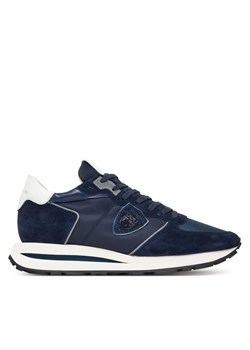 Sneakersy Philippe Model A012202 TKLU W025 Granatowy ze sklepu eobuwie.pl w kategorii Buty sportowe męskie - zdjęcie 184281997