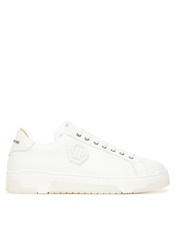 Sneakersy PHILIPP PLEIN PAES USC0722 PLE005N01 Biały ze sklepu eobuwie.pl w kategorii Buty sportowe męskie - zdjęcie 184282007