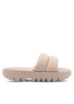 Klapki Reebok Cardi Slide HP2216 Beżowy ze sklepu eobuwie.pl w kategorii Klapki damskie - zdjęcie 184282027