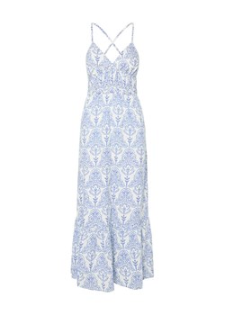 YAS Sukienka letnia Cinni 26036881 Błękitny Regular Fit ze sklepu MODIVO w kategorii Sukienki - zdjęcie 184282557