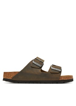 Birkenstock Klapki Arizona Sfb 1019377 Khaki ze sklepu MODIVO w kategorii Klapki damskie - zdjęcie 184282578
