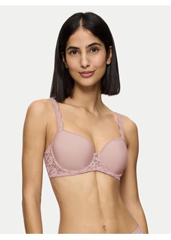 Triumph Biustonosz z fiszbiną Amourette 10214770 Różowy ze sklepu MODIVO w kategorii Biustonosze - zdjęcie 184282628
