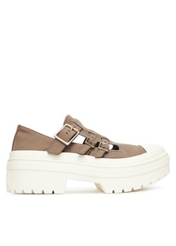 Converse Półbuty Chuck Taylor All Star Lugged Heel Mary Jane Sandal A13552C Zielony ze sklepu MODIVO w kategorii Półbuty damskie - zdjęcie 184282676