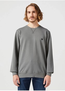 WRANGLER MĘSKA BLUZA WRANGLER SIGN OFF CREW GUN METAL 112350537 ze sklepu YouNeedit.pl w kategorii Bluzy męskie - zdjęcie 184283606