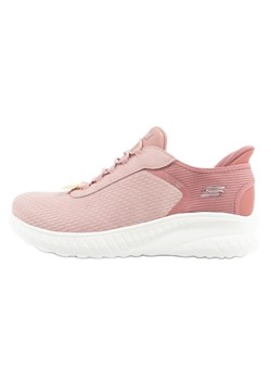 Buty Skechers Bobs Squad Slip-ins 117504/BLSH różowe ze sklepu ButyModne.pl w kategorii Buty sportowe damskie - zdjęcie 184285117