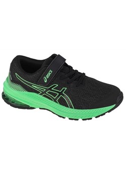 Buty do biegania Asics GT-1000 11 Ps 1014A238-022 czarne ze sklepu ButyModne.pl w kategorii Buty sportowe dziecięce - zdjęcie 184285299