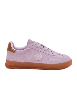 Zamszowe Sneakersy Damskie Big Star RR274850 HI-POLY System Fioletowe - id: 228368 - marki BIG STAR - 184285337 Zamszowe Sneakersy Damskie Big Star RR274850 HI-POLY System Fioletowe ze sklepu ButyModne.pl w kategorii Buty sportowe damskie - zdjęcie 184285337