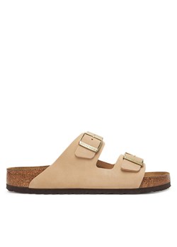 Birkenstock Klapki Arizona Sfb 1019013 Beżowy ze sklepu MODIVO w kategorii Klapki męskie - zdjęcie 184286528