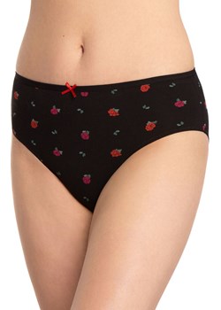3-pack figi damskie bawełniane plus size L-122BI-61EX, Kolor granatowo-beżowo-czarny, Rozmiar 2XL, LAMA ze sklepu Primodo w kategorii Majtki damskie - zdjęcie 184286729