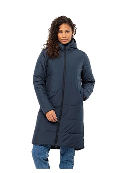 Jack Wolfskin Płaszcz pikowany &quot;Deutzer&quot; w kolorze granatowym ze sklepu Limango Polska w kategorii Płaszcze damskie - zdjęcie 184286946