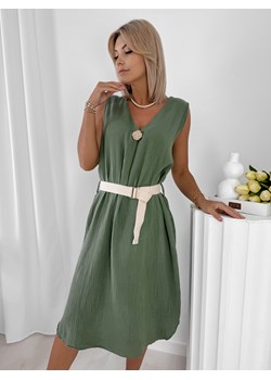 sukienka olite khaki one size ze sklepu UBRA w kategorii Sukienki - zdjęcie 184287148