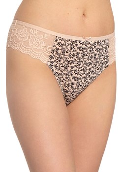 2-pack bawełniane figi damskie plus size L-1587BI, Kolor czarno-beżowy, Rozmiar 2XL, LAMA ze sklepu Intymna w kategorii Majtki damskie - zdjęcie 184287415