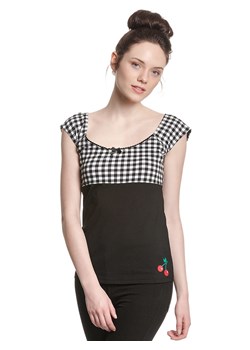 Pussy Deluxe Koszulka w kolorze czarno-białym ze sklepu Limango Polska w kategorii Bluzki damskie - zdjęcie 184287755