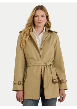 LAUREN RALPH LAUREN Trencz 297979525001 Beżowy Regular Fit ze sklepu MODIVO w kategorii Płaszcze damskie - zdjęcie 184287875