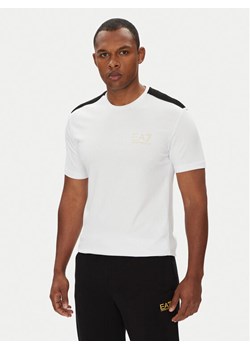 EA7 Emporio Armani T-Shirt 7M000299 AF13739 U0002 Biały Slim Fit ze sklepu MODIVO w kategorii T-shirty męskie - zdjęcie 184287888