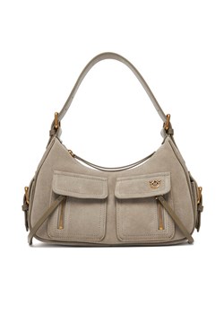 PINKO Torebka Cargo Bag Classic PE 25 PLTT 102794 A29N Szary ze sklepu MODIVO w kategorii Torebki damskie - zdjęcie 184287926