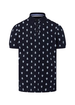 Andrew James Męska koszulka polo Mężczyźni Bawełna granatowy nadruk ze sklepu vangraaf w kategorii T-shirty męskie - zdjęcie 184288558