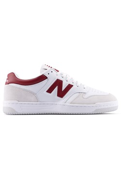 Buty unisex New Balance BB480LIR – białe ze sklepu New Balance Poland w kategorii Buty sportowe męskie - zdjęcie 184289077